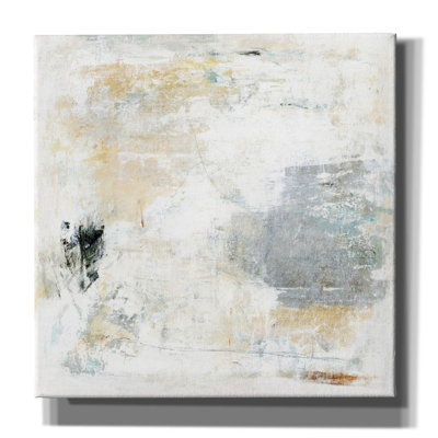 Art mural sur toile Wrought Studio ™ «White Noise» par Suzanne Nicoll