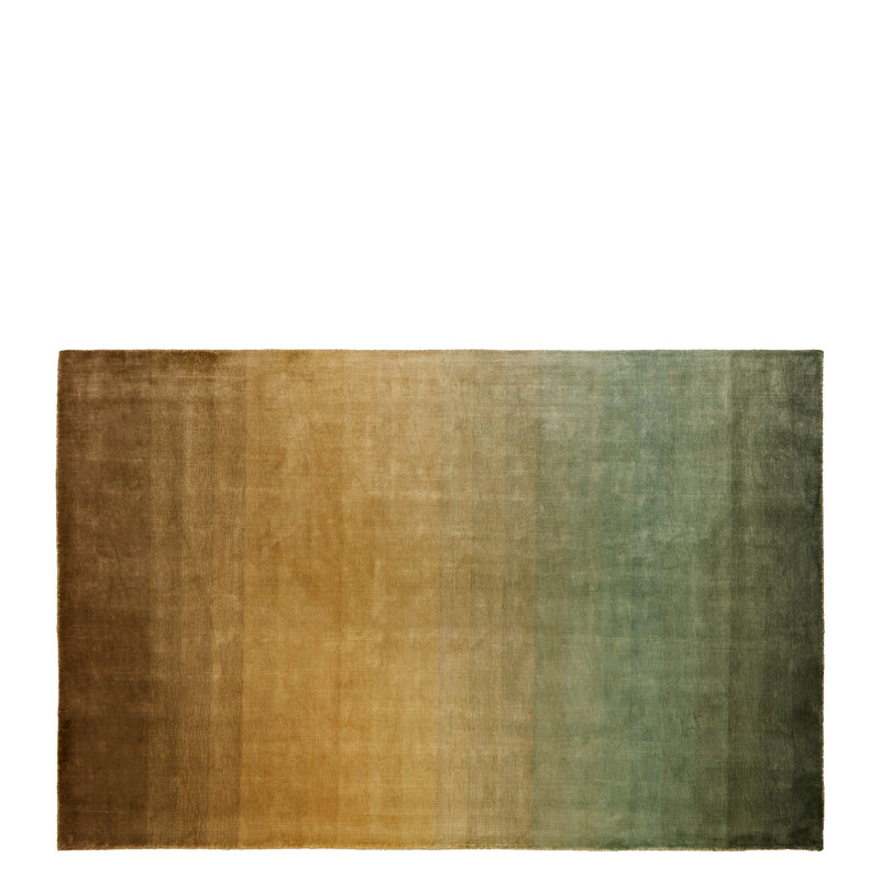Savoie Vintage Green Rug, Rectangle 5'3" x 8'6"