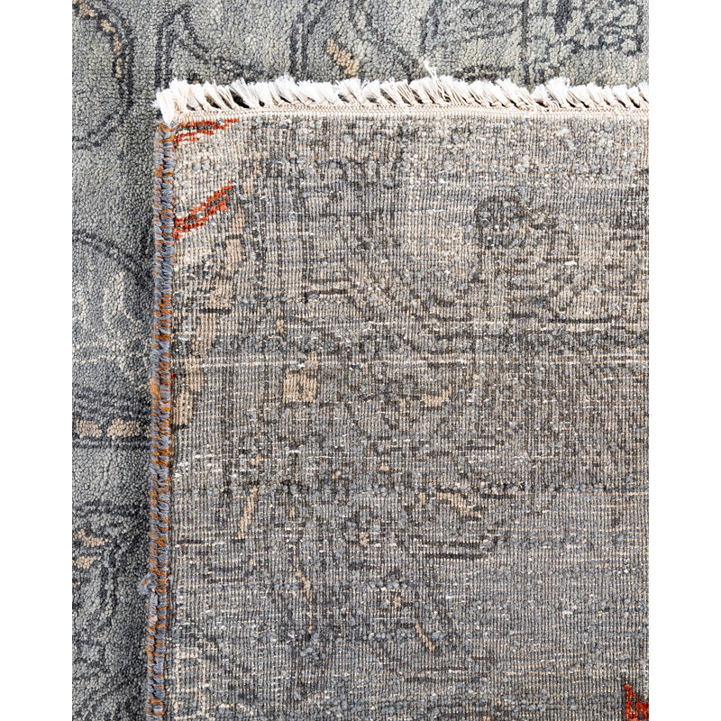 Overdyed One-of-a-Kind 7' 10" X 9' 10" Hand Knotted Area Rug