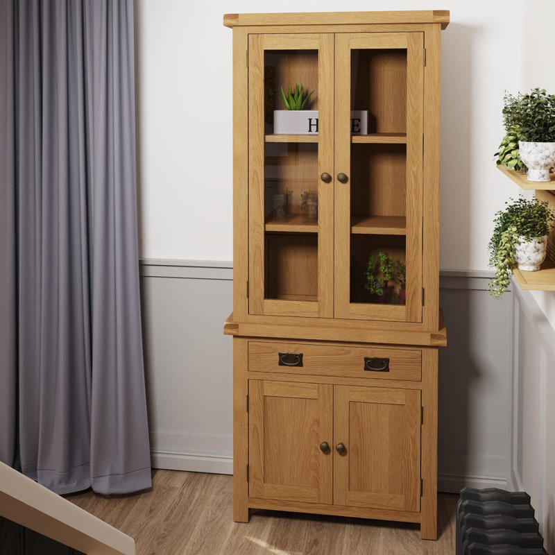 Gwenaelle 2 Door Display Storage Cabinet