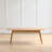 Centre Table Low Table 100% Solid Wood Top Plate Desk Coffee Table Width 120 X Depth 56 X Height 45 Cm Study Desk Work From Home Easy To Assemble Natural Wood With Storage Shelf Natural Writing Desk