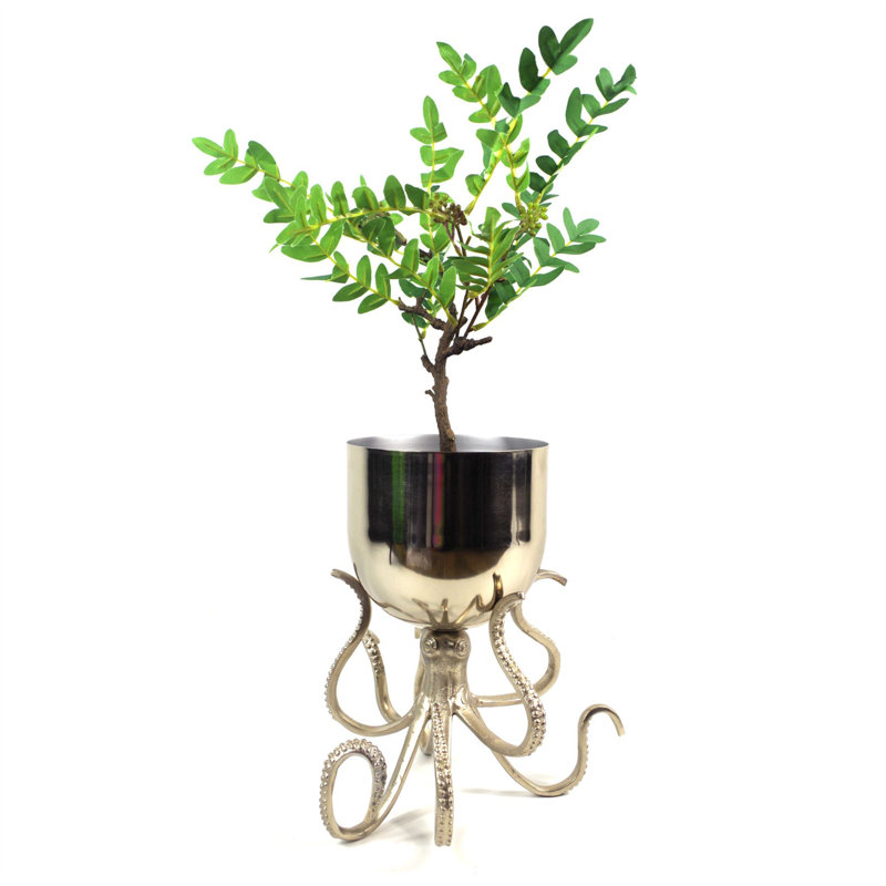 East Haven Handmade Metal Cachepot