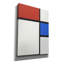 «Estere Composition No.II, with Red and Blue», 1929 sur toile par Piet Mondrian-259387705