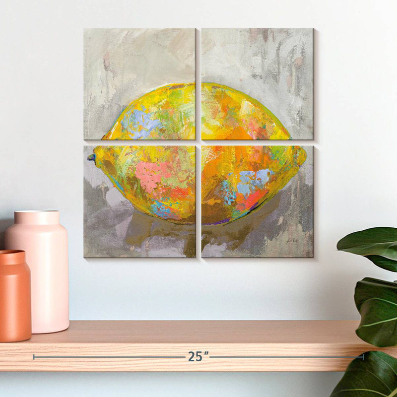 Yarlin Lemon Neutral, 18" H x 18" W
