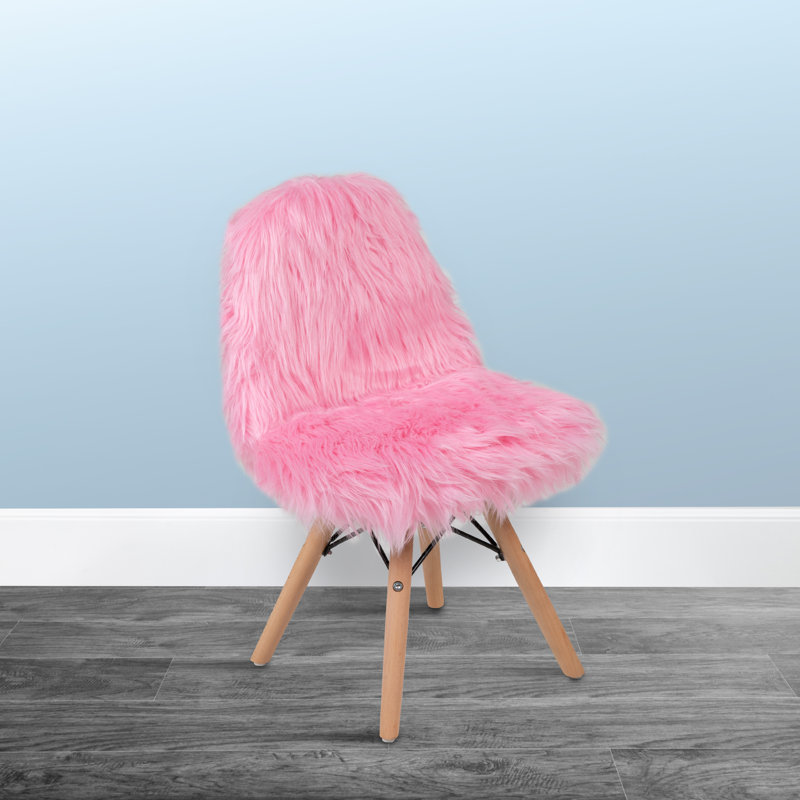Fauteuil d'appoint Ibhidh, Rose clair