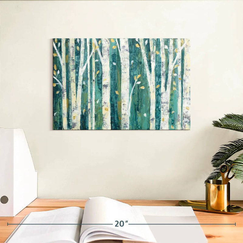 Alvord Birches In Spring III, H 8 po x l 12 po