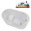Baignoire autoportante 48 "avec drain interne Streamline-102290897