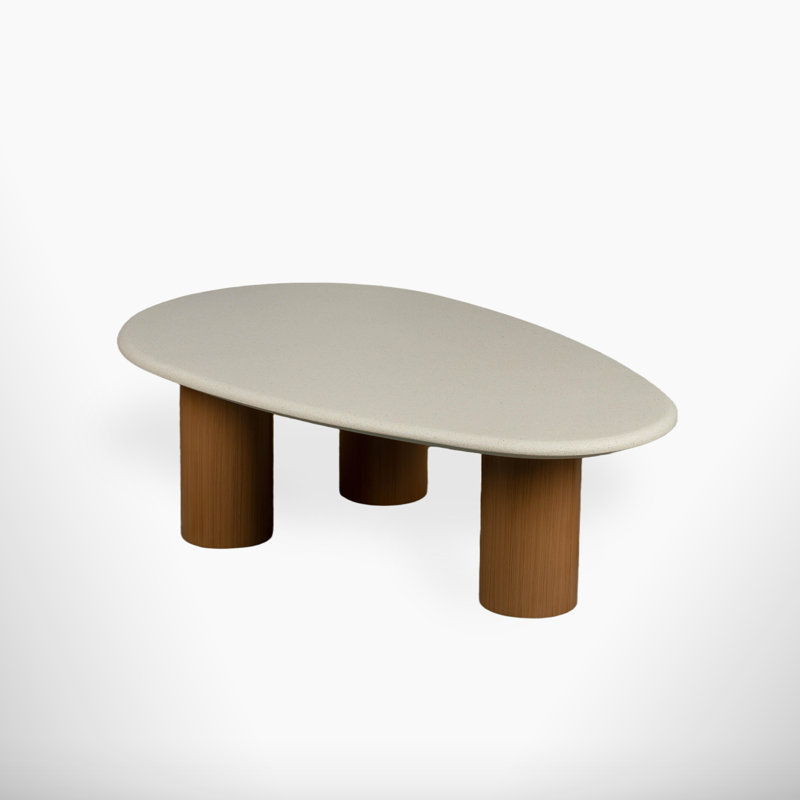 Grande table basse d'extérieur Sampson