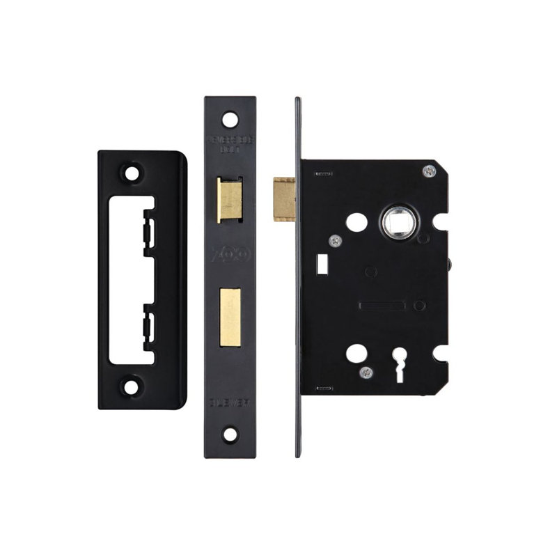 3 Lever Sashlock, Powder Coat Black