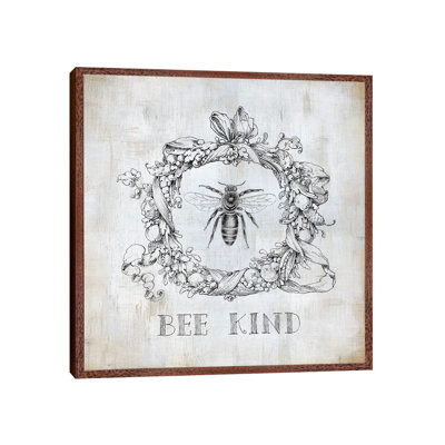 Bee Kind by Carol Robinson - Print on Canvas