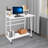 31.5" 3-Tier Rolling Computer Desk Modern Simple Computer Desk Flexible Home Office Desk Anti-Slip Free Standing-1042422741-1042422746