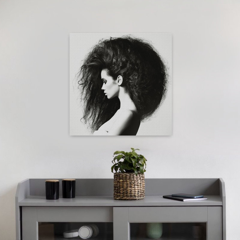 Poof, art contemporain, H 18 po x l 18 po