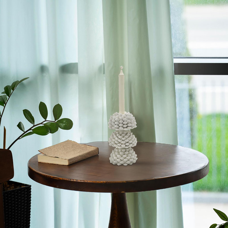 Robin baron  candlestick Austie, 7.5" H x 4.5" W x 4.5" D