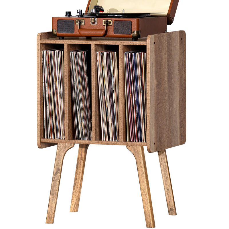 Record Player Stand, Oak