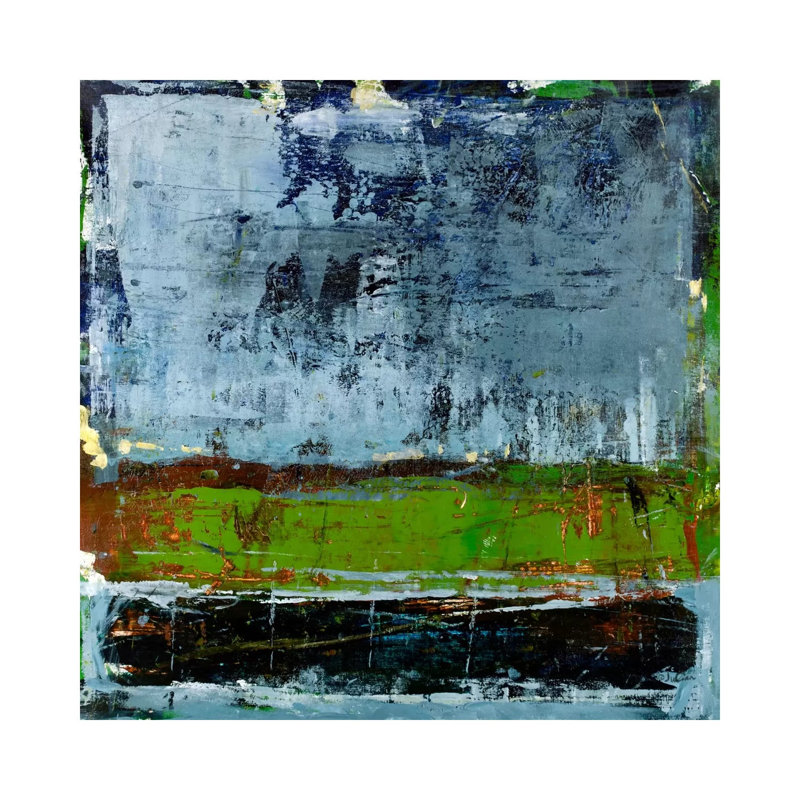 Intimate Space by Julian Spencer - Painting on Canvas, 66.04 cm H x 66.04 cm W x 1.91 cm D, Wrapped Canvas