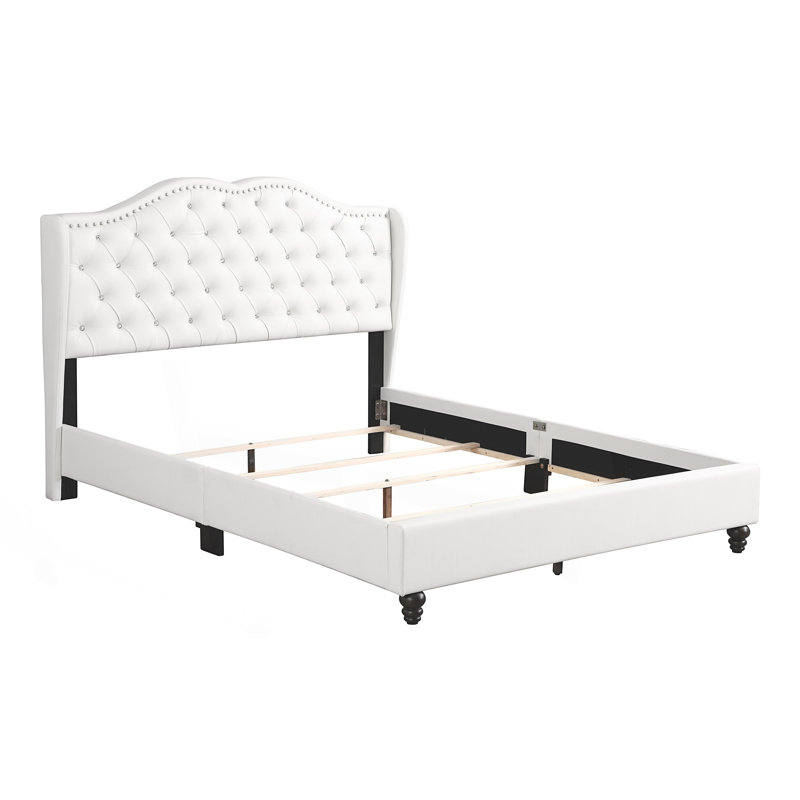 Stylish Transitional Full Bed