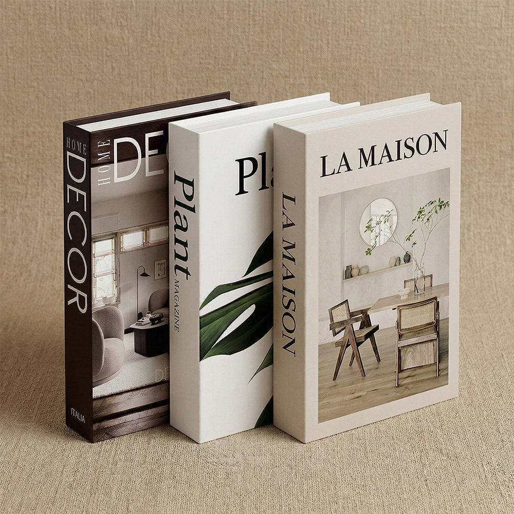 Latitude Run® Entertainment Faux Decorative Book Box (Set Of 3) | Wayfair
