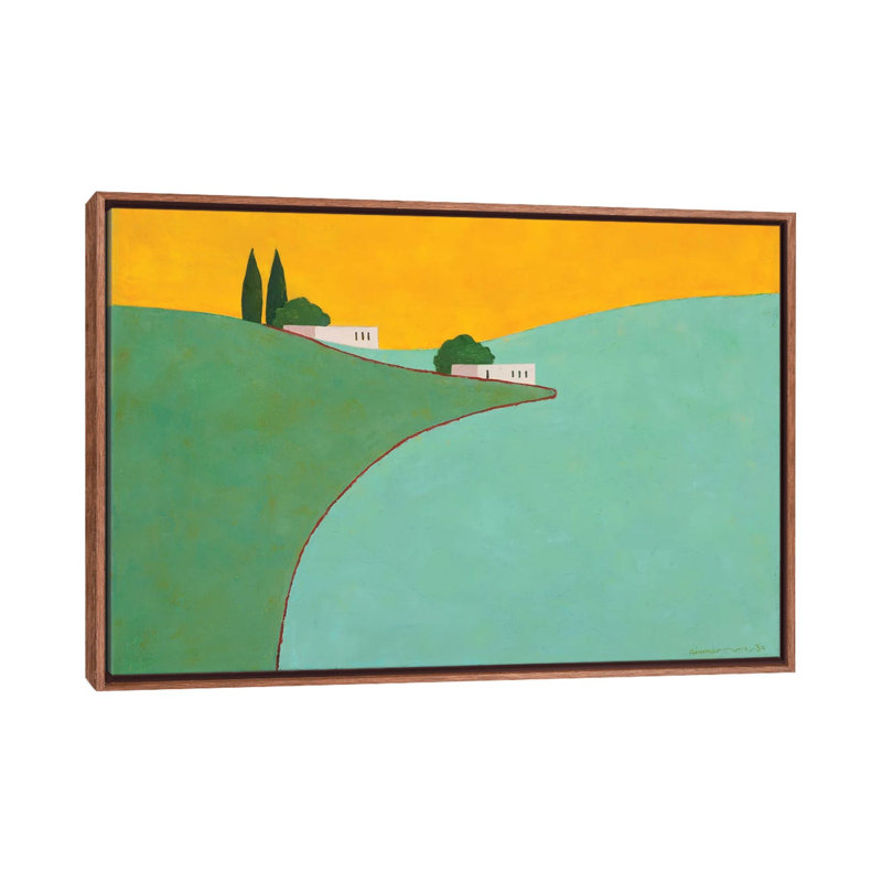 Nabi Samuel by Itzu Rimmer - Painting on Canvas, Classic Brown Wood Framed, 101.6 cm H x 66.04 cm W