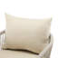 Méridienne contemporaine en aluminium beige avec coussins et pour l'extérieur et l'intérieur-778941097-778941094