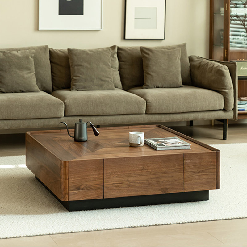 Table basse simple, H 12,2 po x L 39,4 po x l 39,4 po