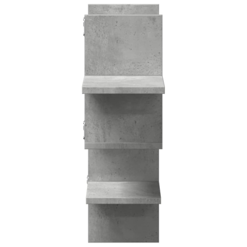 Reut Floating Shelf, Concrete Grey