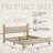 Natural Log Style Solid Wood Post Bed-122808977-124798433