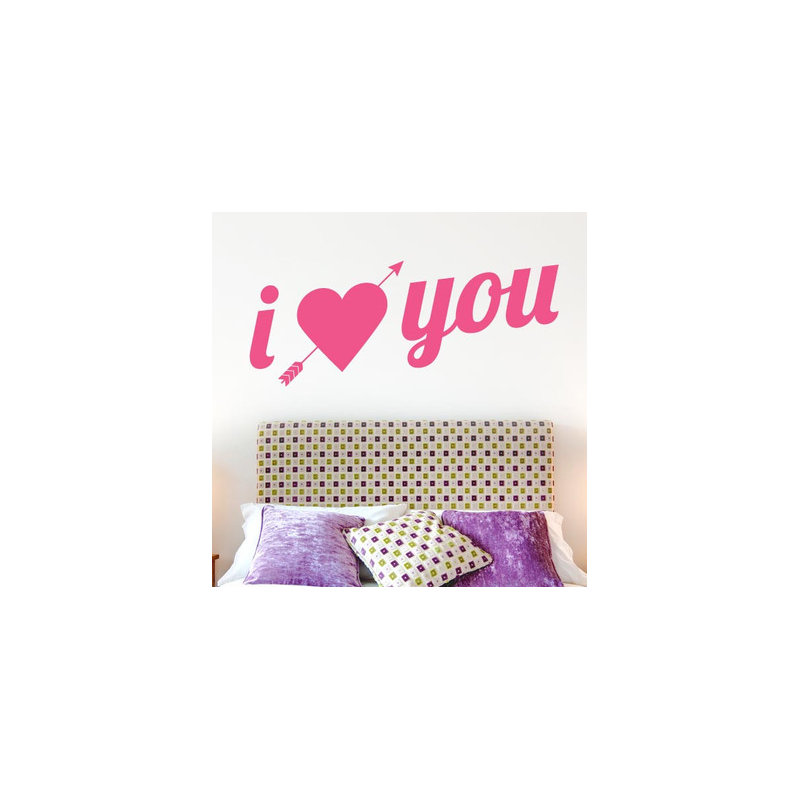 Non-Wall Damaging Wall Decal, Large, Pink
