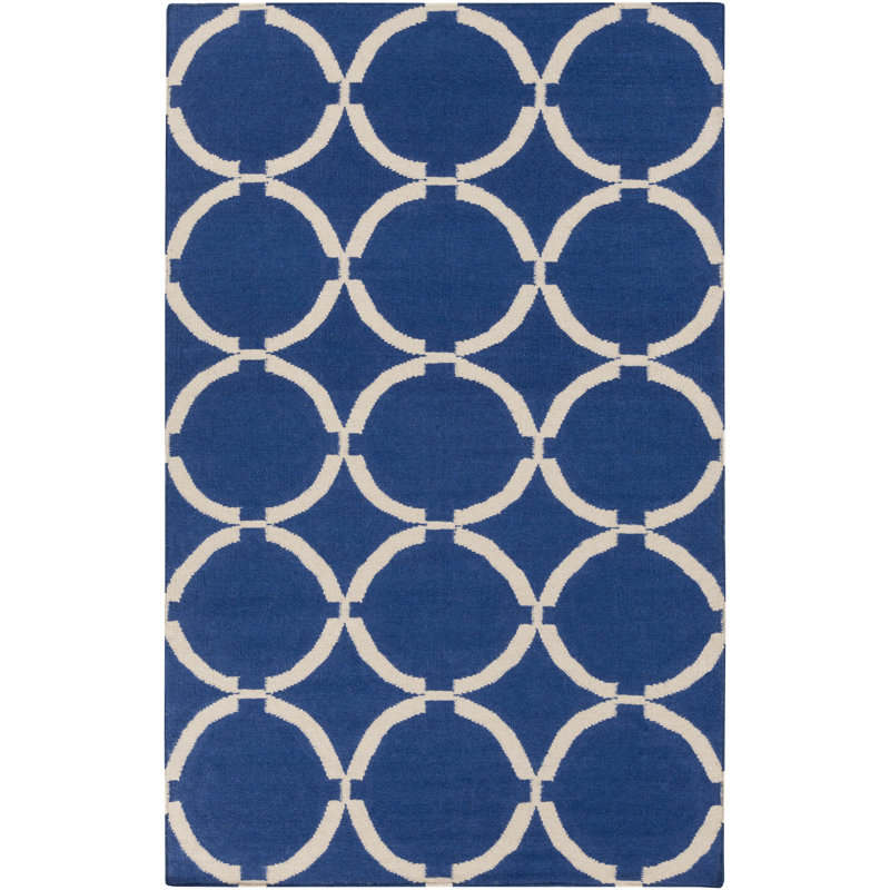 Collins Wool Geometric Indoor Rug, Rectangle 3'6" x 5'6"