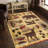 2Ft X 3Ft Polypropylene Area Rug, Beige, Stain , Adds Rustic Touch To Home Decor Lodge Floor Mat 3Ft, Beige Polypropylene, For A Cozy Feel-1112588910