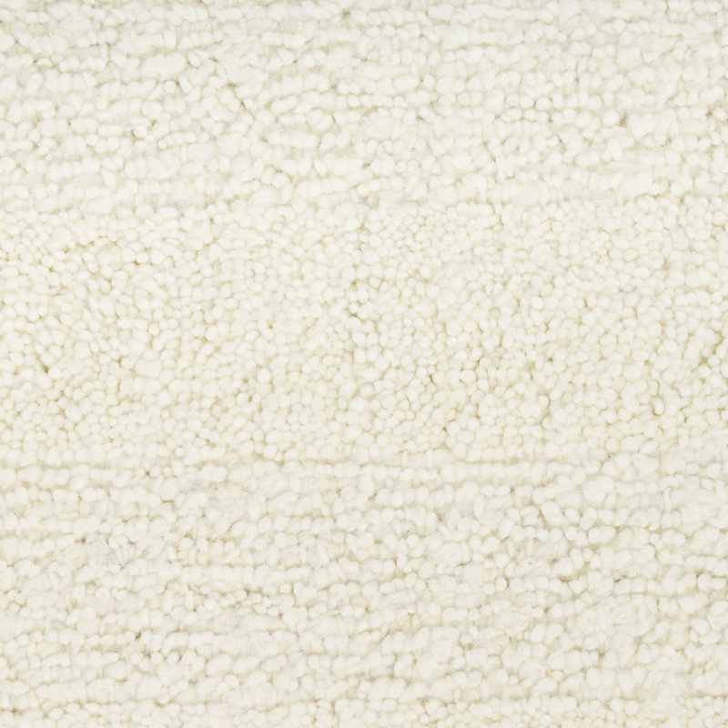 Calvin Klein CK043 Spun 2' x 3' Ivory Farmhouse Indoor Rug, Ivory, Rectangle 2' x 3'