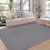 Tapis lavable texturé pour salon
