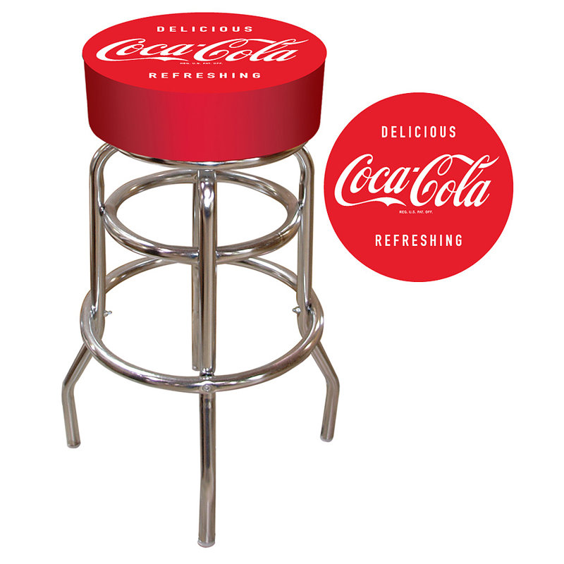 Swivel Upholstered Counter Stool