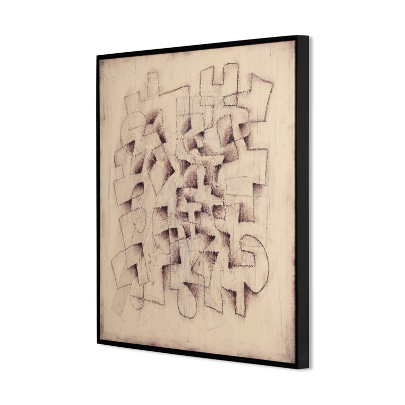 Gonur Depe Painting by Benjamin Galvan, 40" H x 40" W