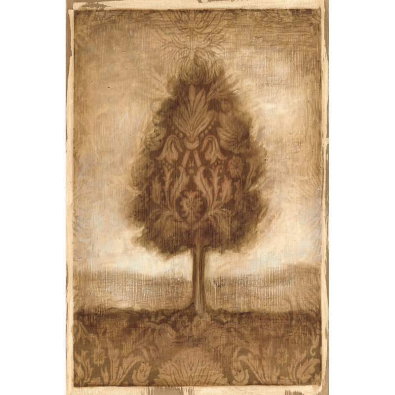 Patterned Maple I - Wrapped Canvas Print, 46cm H x 30cm W x 3.8cm D