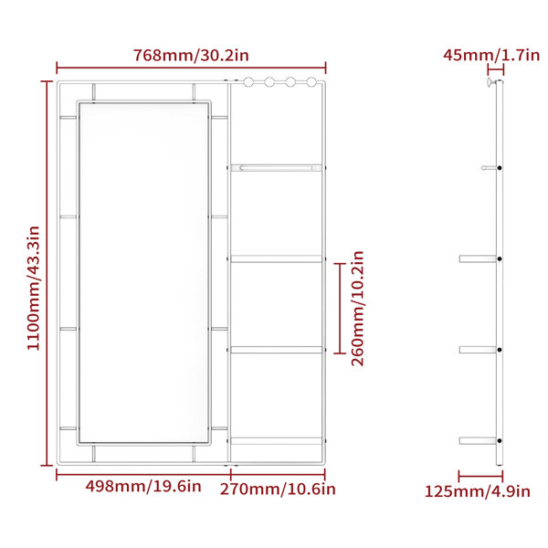 Dimensions du produit