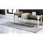 Tapis uni / rayé gris-ivoire Aimeeleigh-2128392572