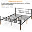 Delaenie Metal Platform Bed-534920292-534920298