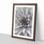 Green and Purple Succulent - Picture Frame Painting Print-56740185-56740184