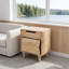 Table de chevet en bois naturel