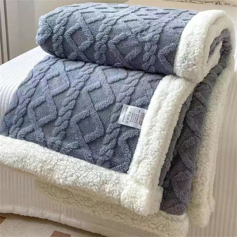 Couverture en flanelle et en peluche pour animaux, L 39,37 po x L 59,05 po