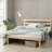 Zinus Robin 35" Solid Wood Platform Bed Frame with Headboard-75302090