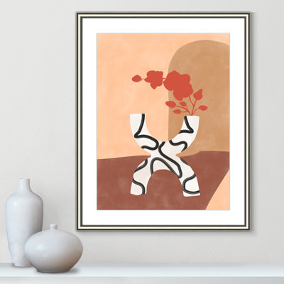 «Curved Elegance Print» par Ristova