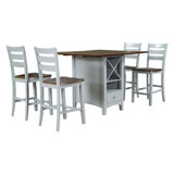 Lenamae 4 - Person Four Leg Dining Set
