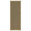 Tapis intérieur / extérieur en jute / noir 7 pi 10 po x 10 pi 3 po-850581202