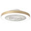 Ventilateur de plafond encastré 16 po avec lumière, profil bas, application et télécommande, moteur CC silencieux à 6 vitesses, DEL à intensité variable pour la chambre à coucher-295176455-290089828-295176453