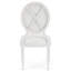 Oval Bak Uph Side Chr
