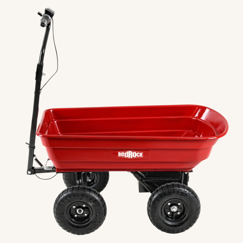 Hassle-Free Assemble: This Utility Cart's Durable Steel Frame Is Easy To Assemble While The Sturdy Poly Tub Is Easy To Clean And Rust-Resistant