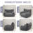 Double Bean Bag Chair-906426822