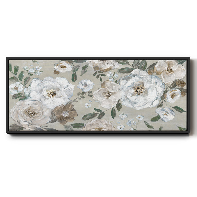Rose Garden- Framed Canvas