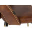 111.76cm H Upholstered Side Chair in Brown